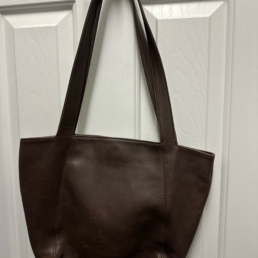 Coach Brown Leather Shoulder Bag